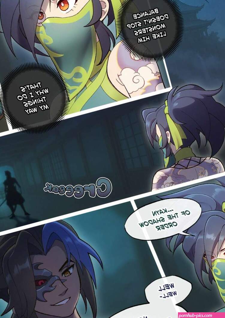 Porn comic Kink Oh. The Rogue Ninja. Strong Bana Erotic comic they got into