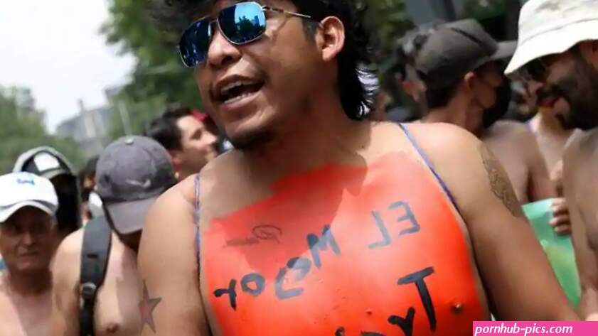 Mexicos first Naked Day march leaps forward to normalise nudity
