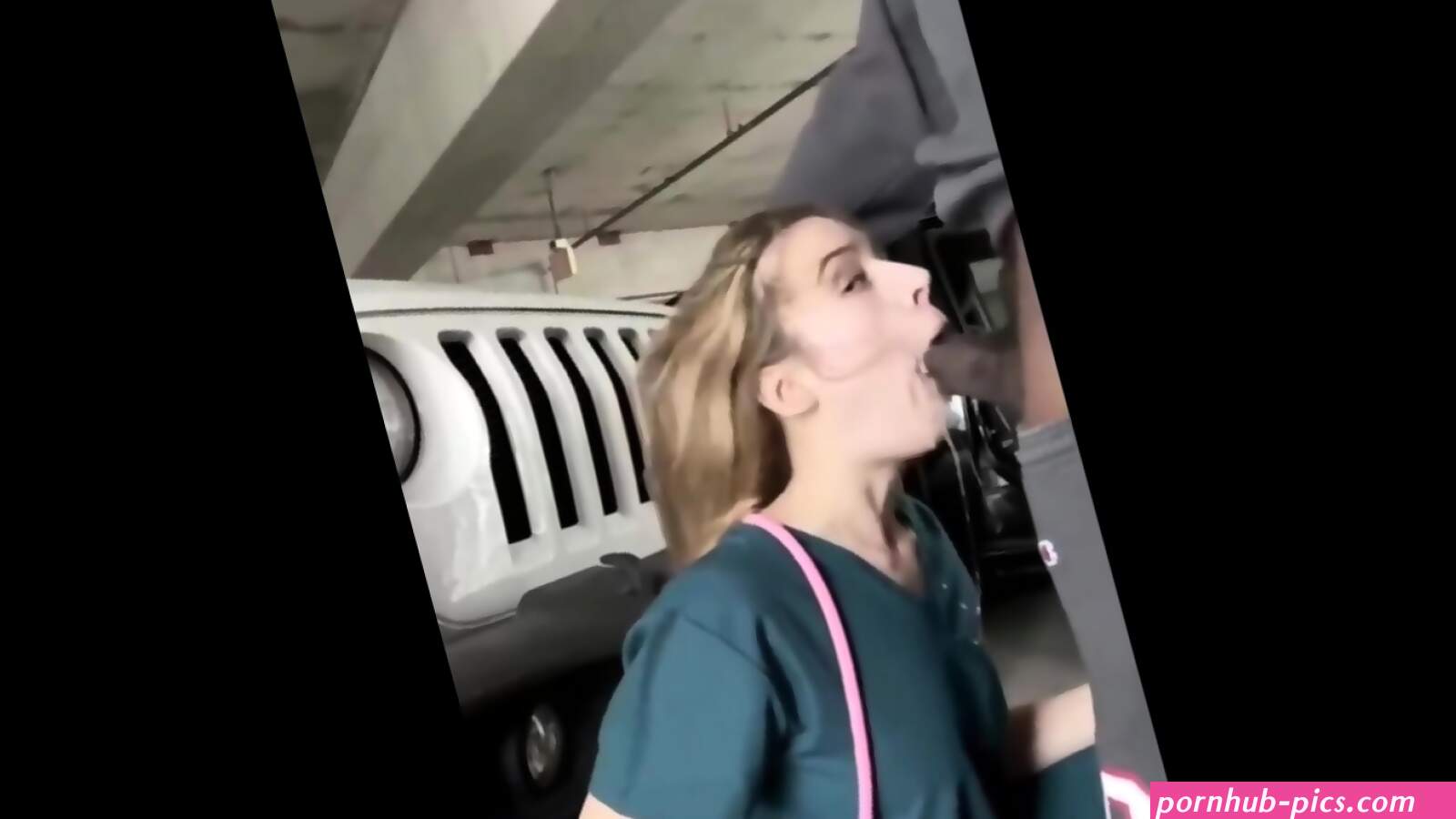 Innocent Blonde Gets BBC In Public