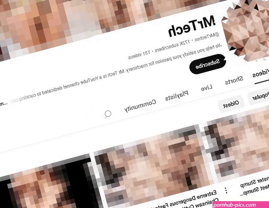 A new channel appears on YouTube that uses erotic thumbnails to avoid deletion due to copyright infringement