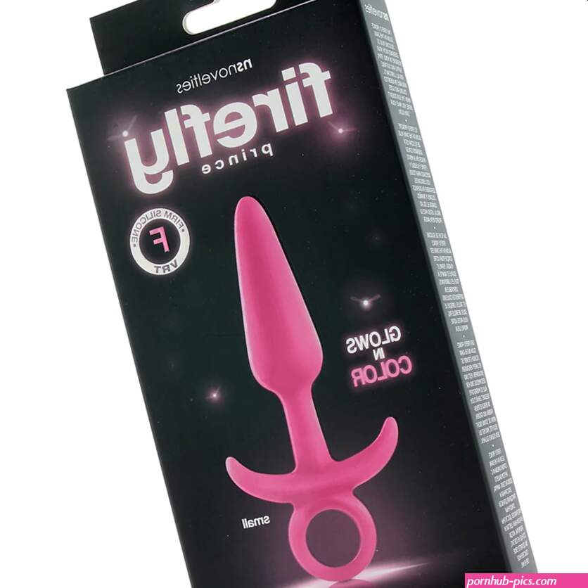 Firefly Prince Small Butt Plug in Glowing Pink