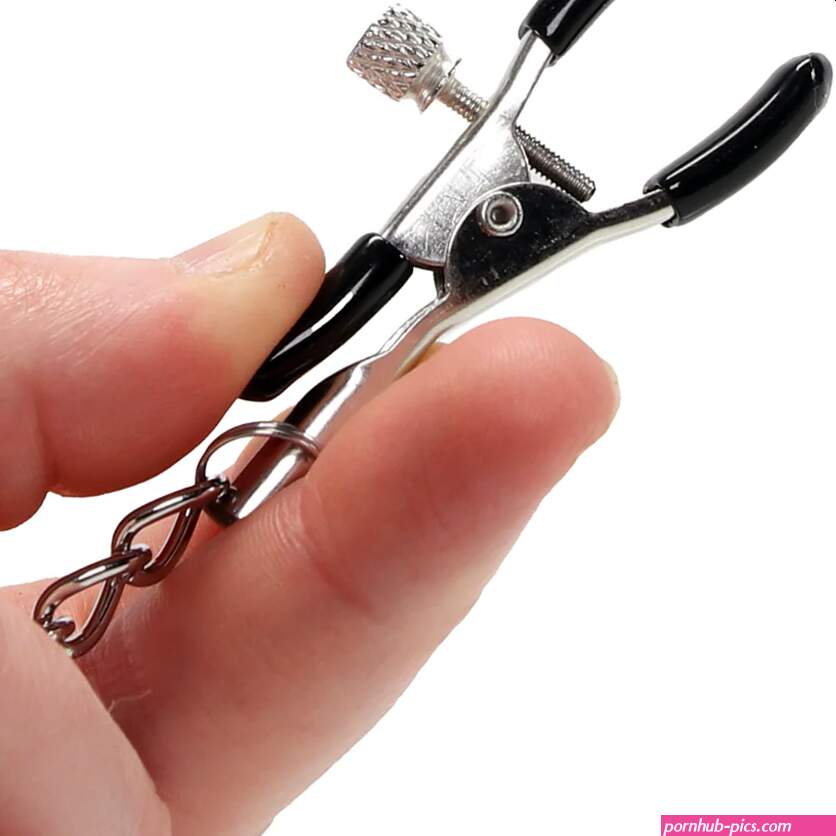 Sex Mischief Chained Nipple Clamps