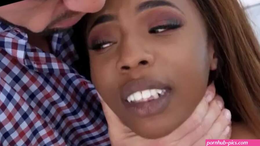 Free Hot Black Teen with Big Tits Fucked in Ass Hard Rough Fuck Porn Video