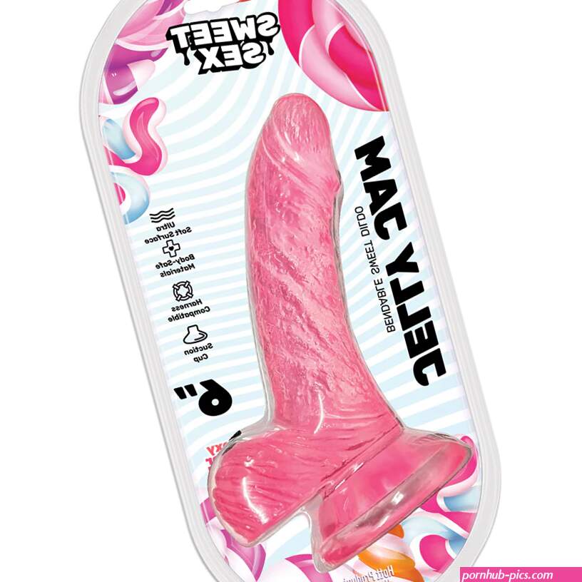 Sweet Sex Jelly Jam Bendable 6 In. Jelly Dildo Pink
