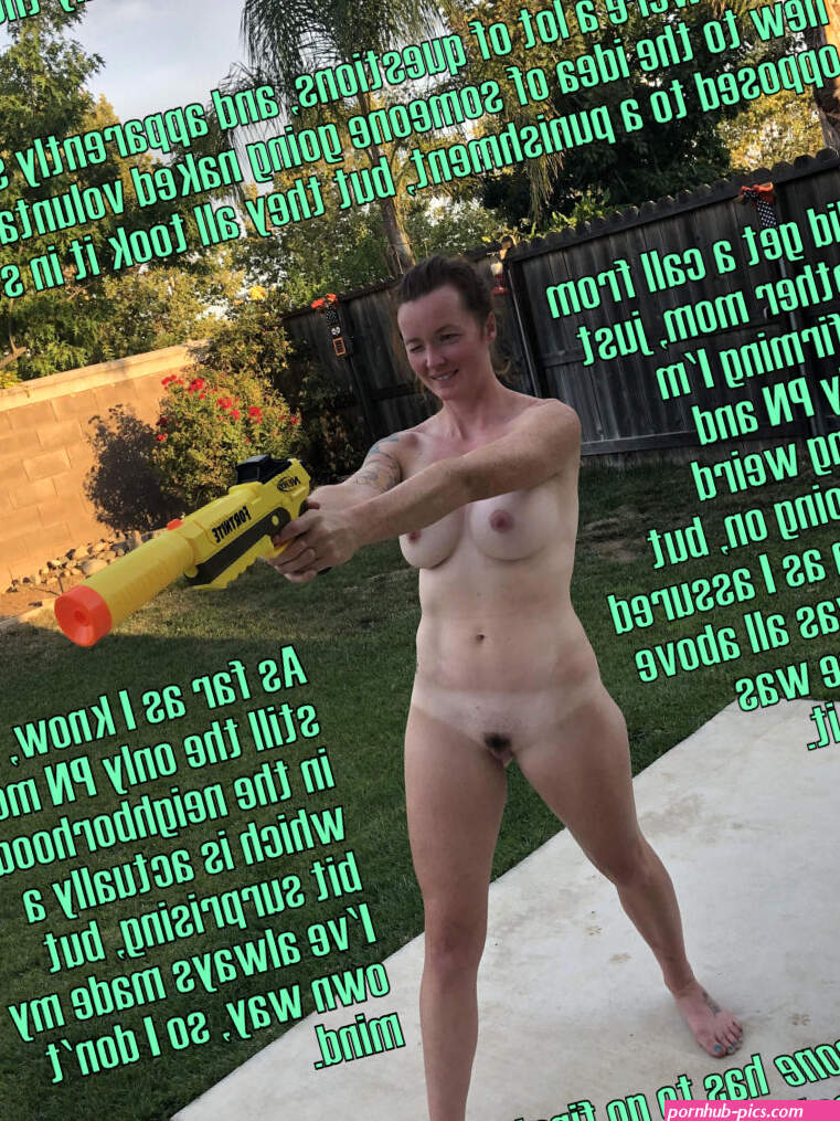 Happy Naked Mom
