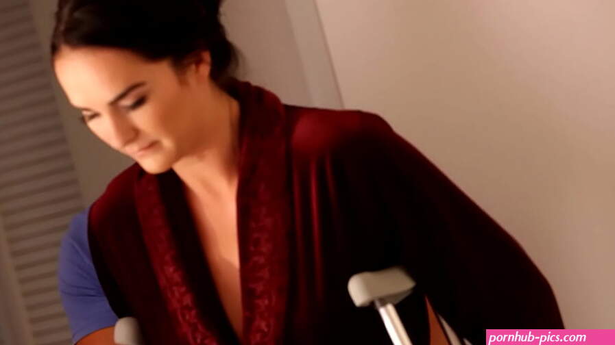 MILF Bianca Breeze has just gotten out of the hospital and gets naked with her stepson When she finds him fucking she steps in and enjoys threesome
