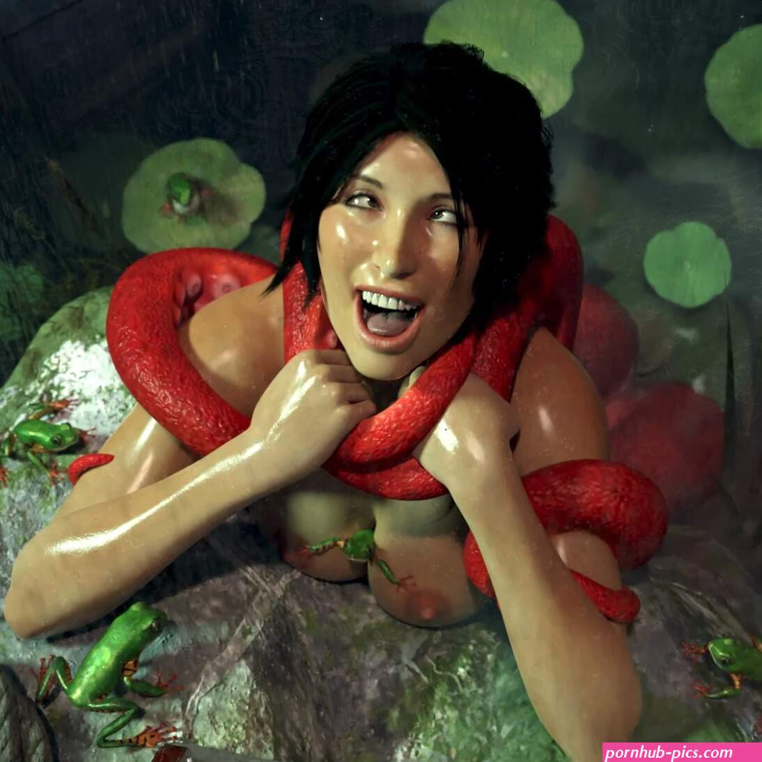 Lara Croft Tentacled