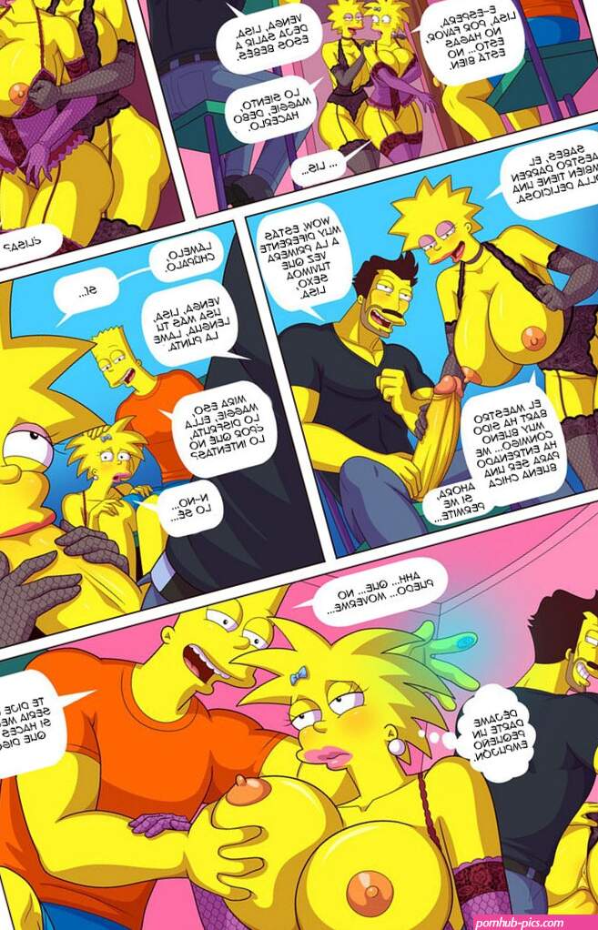 xxx Los Simpsons Porno La Aventura de Darren 10 Comics Porno