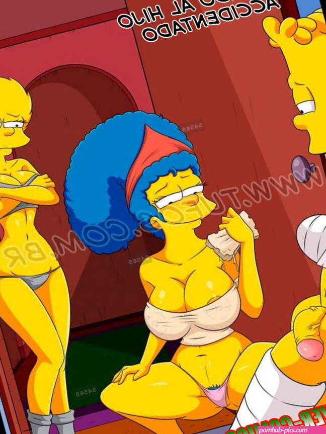 Cuidando al Hijo Accidentado Los Simpsons Sex Comix