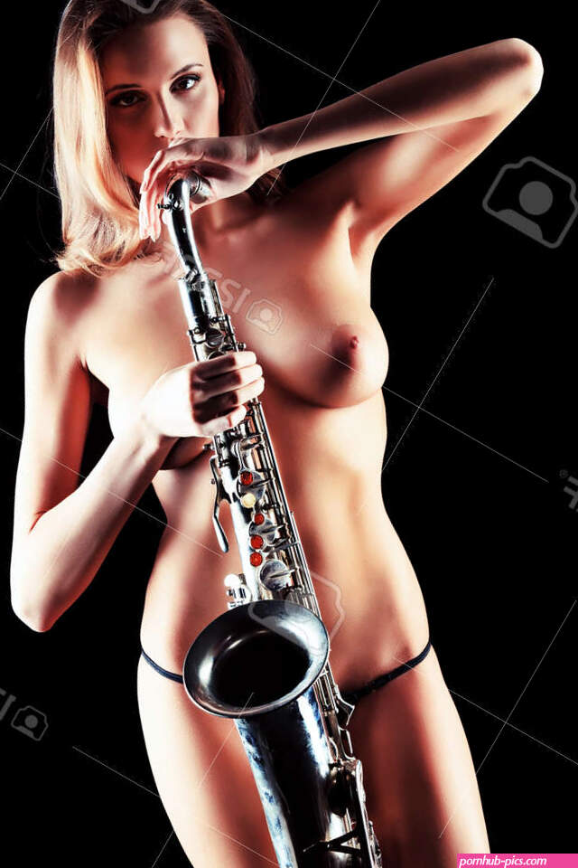 Art Portrait Of A Beautiful Naked Woman With Saxophone. Stock Photo Picture and Royalty Free Image. Image 18435832.