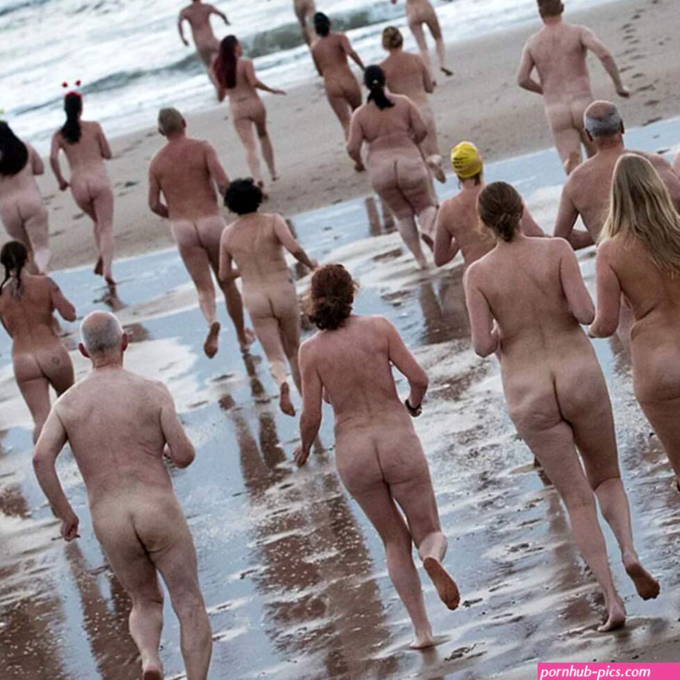 Naked swimmers brave freezing temperatures in world record skinny dip attempt
