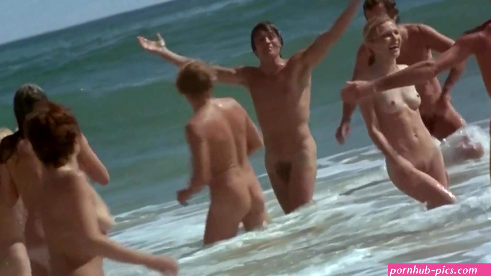 Skinny dipping scenes compilation