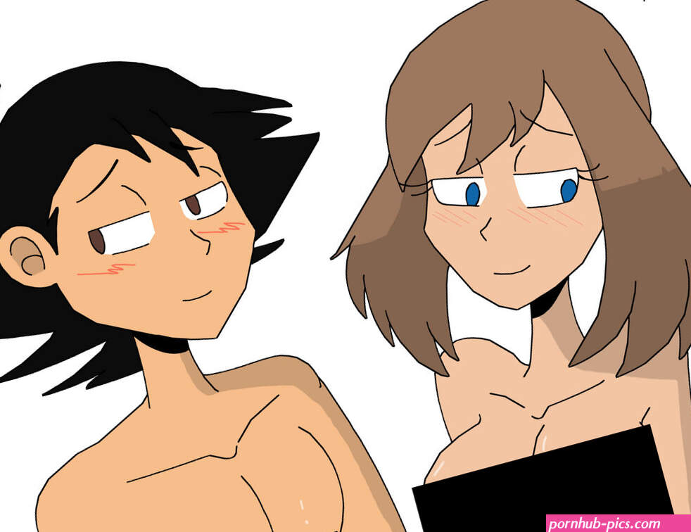 May and Ash in the nude by Zap1992 on DeviantArt