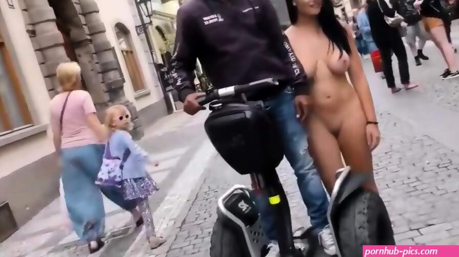 Alex Walking Completely Naked In Public