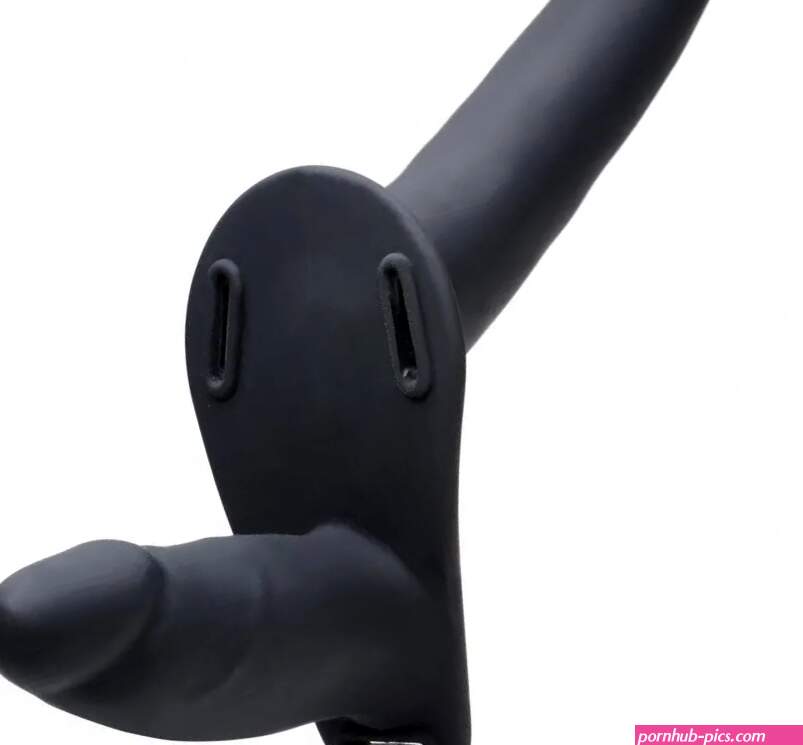 28X Power Pegger Beginner Vibrating Double Dildo with Harness and