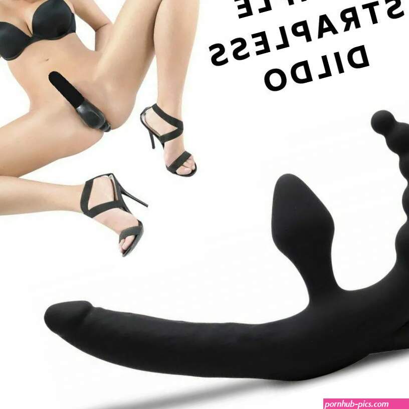 Double Vibrator Anal Strap On Harness Dildo Dong Pegging Sex Toys for Couple US