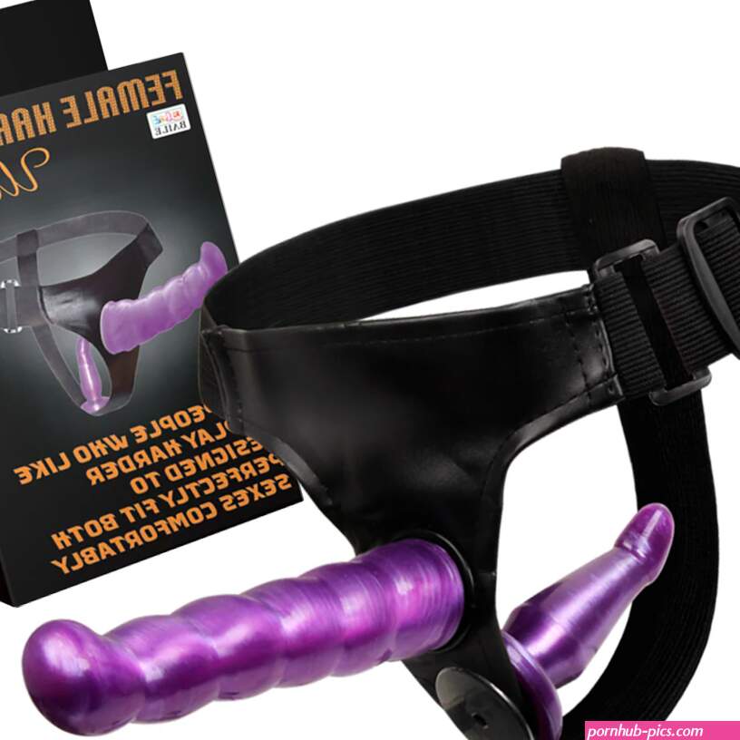 Double Dildo Strap On Harness Lesbian Pegging Couples Wearable Dong Se