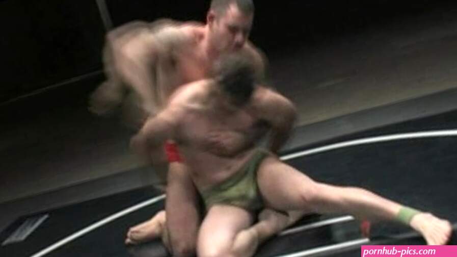 Tough guys wrestle