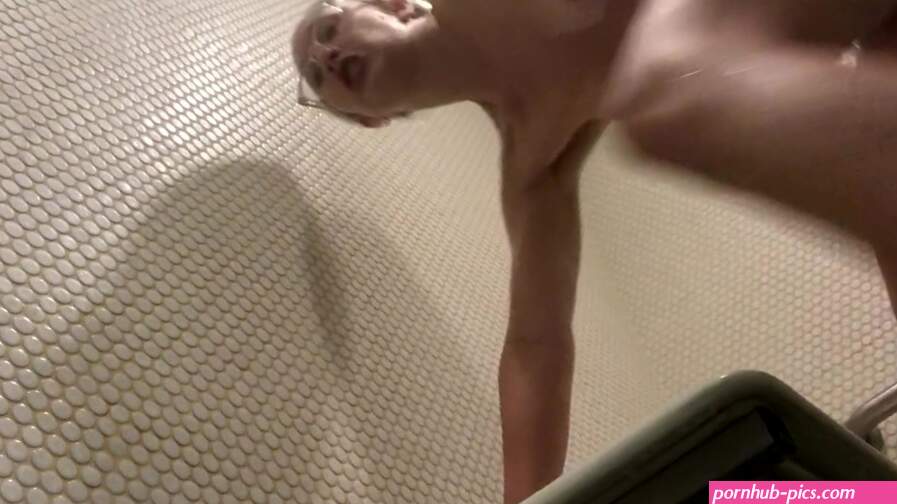 Ginger Banks Public Masturbation at the Spa