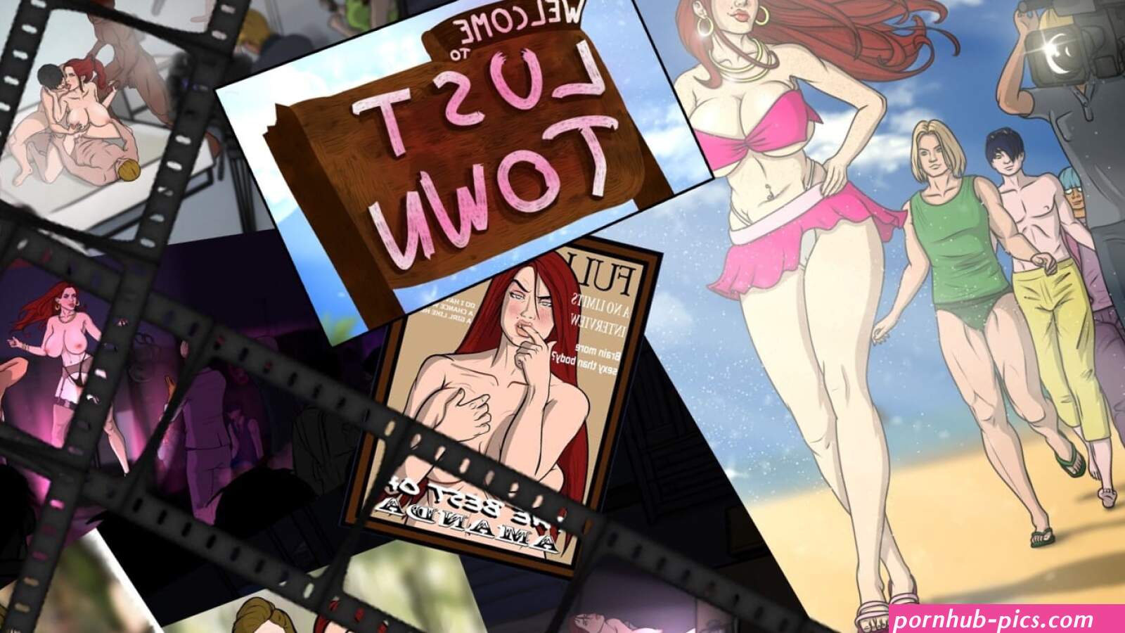 Download Game Lust Town Amandas road to porn v1.10 APK Gamecax