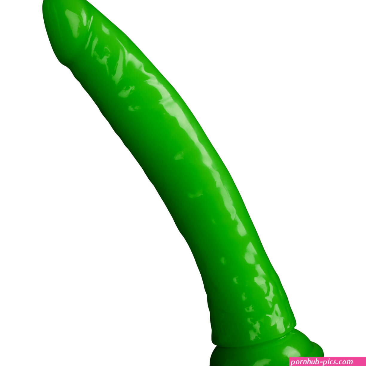 Realrock Glow in the Dark Slim Dildo met Zuignap 23 cm
