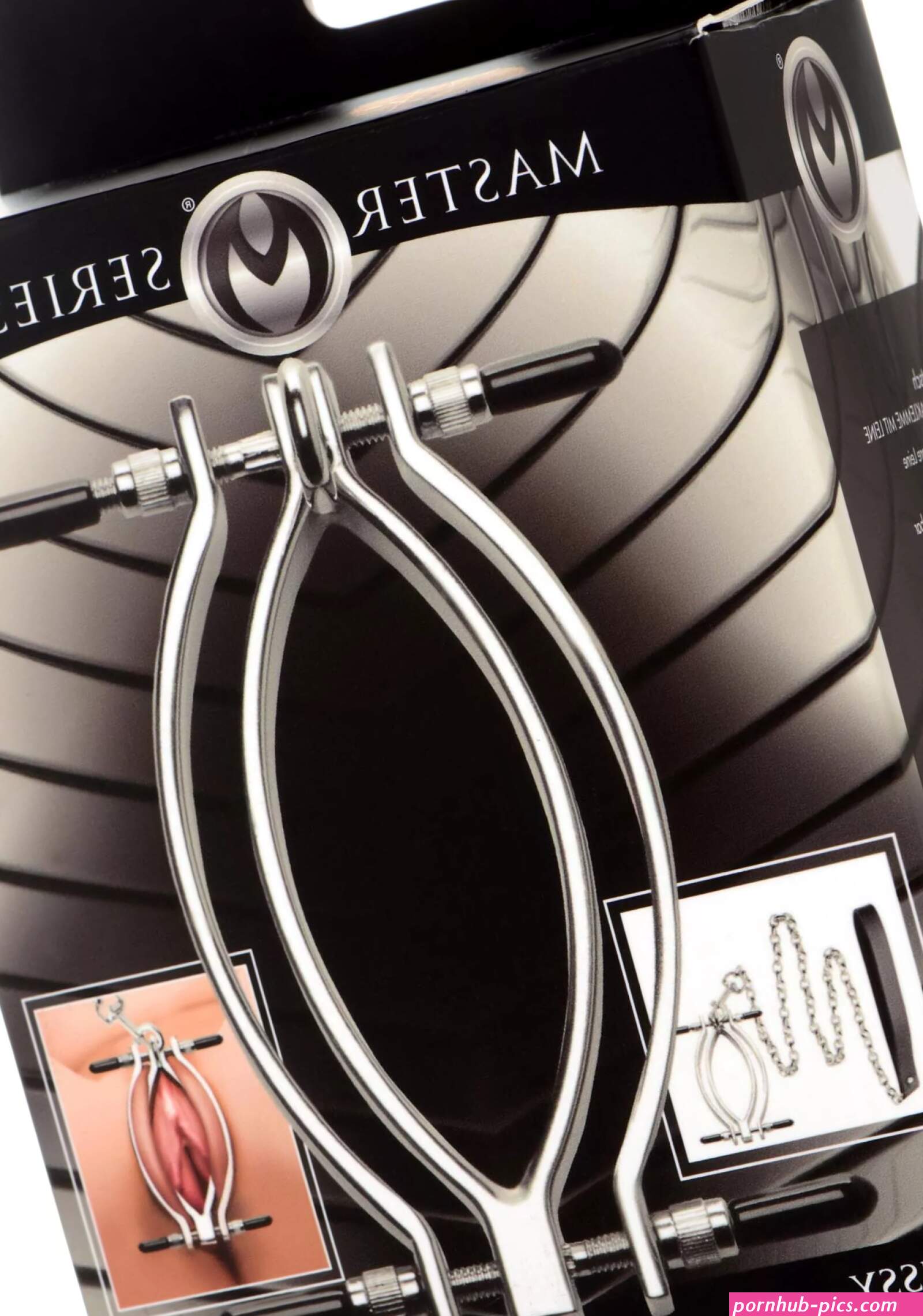 Pussy Tugger Verstelbare Vagina Klem Met Ketting