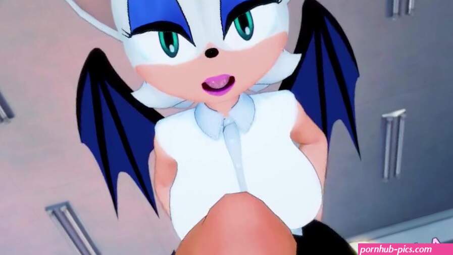 Rouge the Bat Sonic Feet Hentai POV