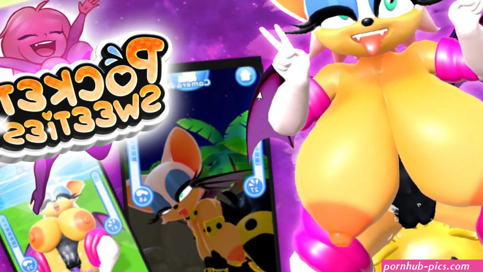 Rouge The Bat Breeding Simulator Full Gameplay