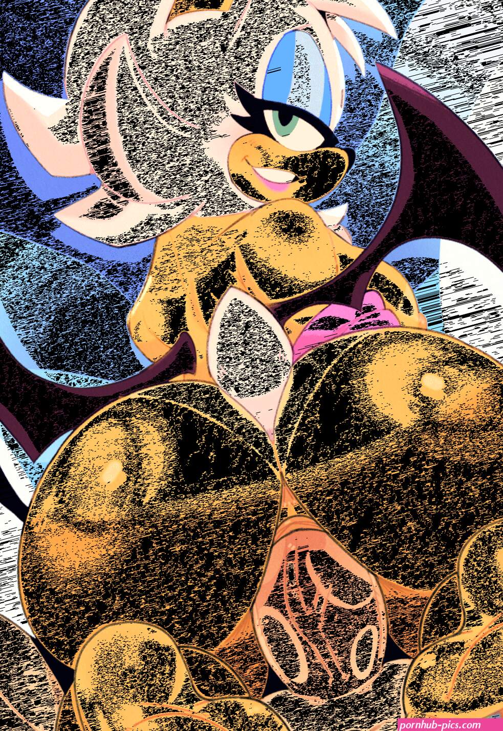 Rouge The Bat sonic The Hedgehog series And Etc Created By Velveteksotica