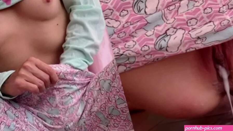 Skinny Schoolgirl Small tits masturbating wet pussy and Squirt Orgasm