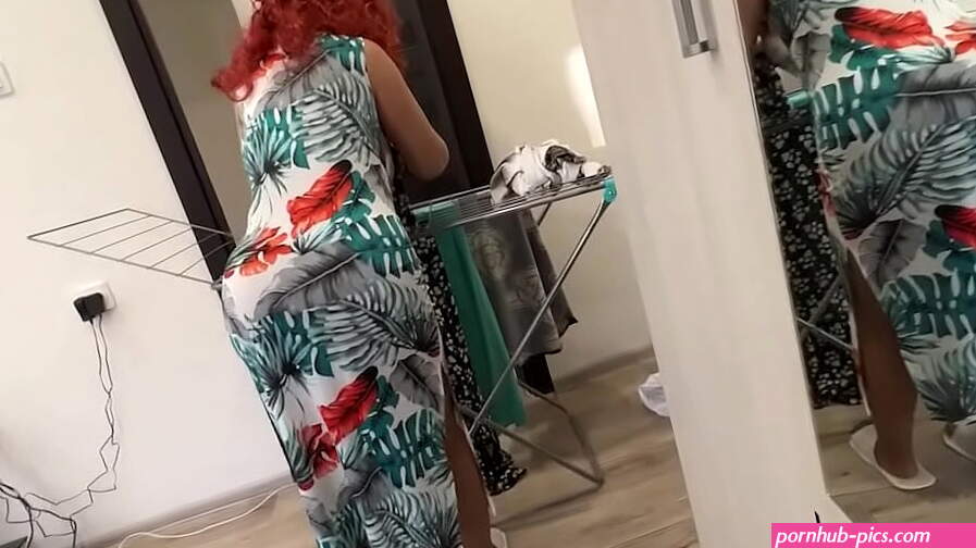 A long dress can be lifted up and a dick inserted into a mature anal