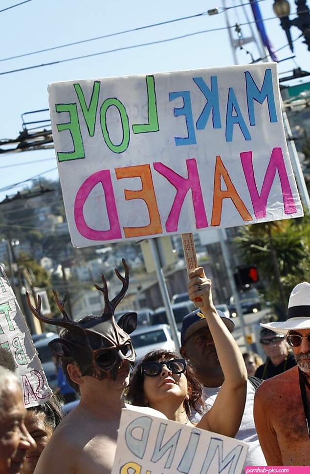 Nudity on display in S.F. Valentines Day parade