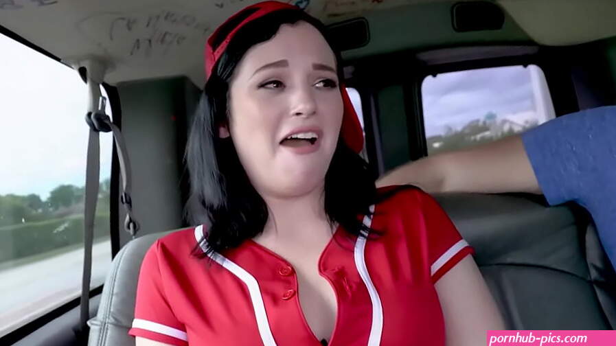 Bigass teen Aurora Roseris bent over and fucked in bang bus