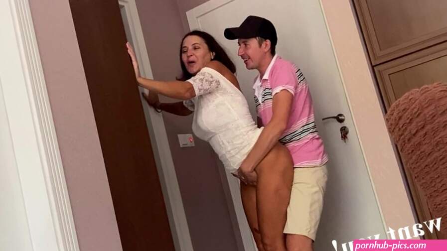 So many want to fuck this sexy MILF but today I am the luckiest