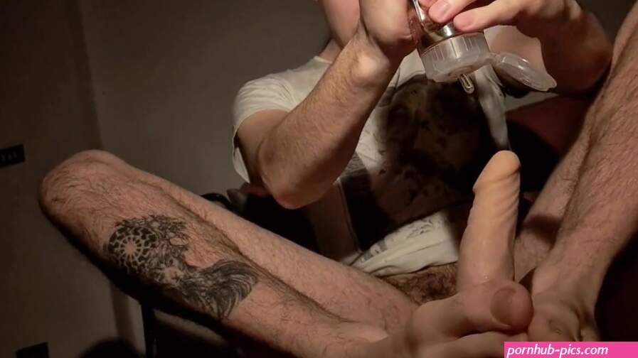 sexy student boy loves to get fucked in the ass when he is home alone
