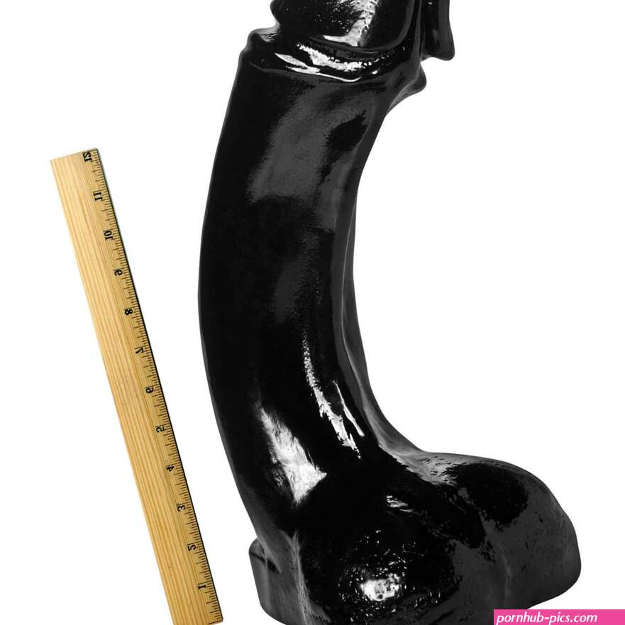 Black Annihilator 18 Inch Hole-Wrecking Giant Realistic Dildo