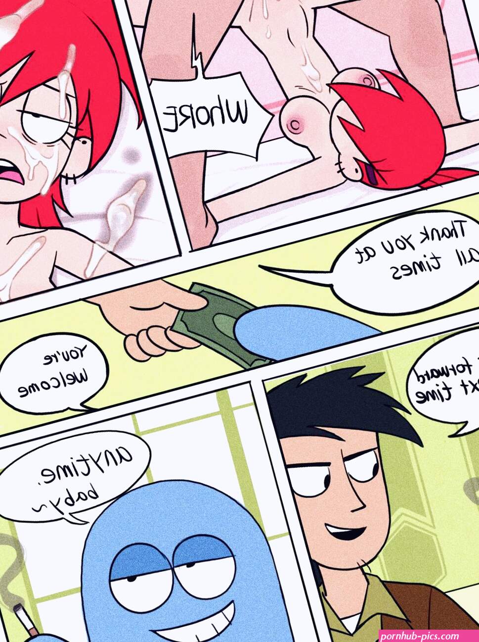 Frankie Foster porn comic