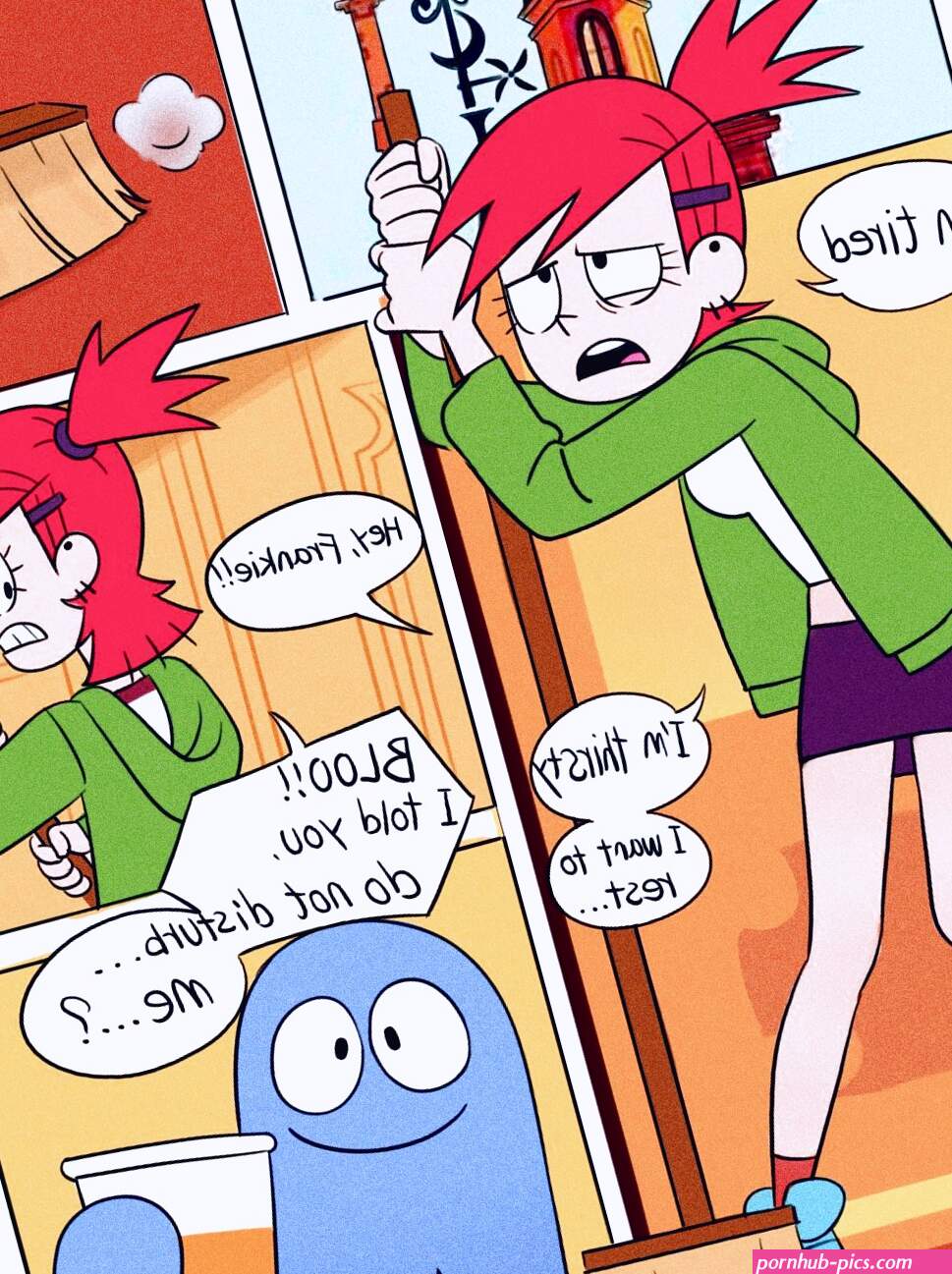 Frankie Foster porn comic