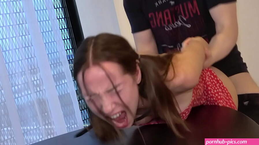 Slutty Girlfriend TIED UP FUCKED On The Table