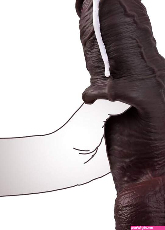 : XXXL Realistic BBC Thick Dildo -8.5 Girth Black Huge Big Dildo with Lifelike Movable Foreskin Giant Massive Girthy Dildos for Anal Vaginal Play Adult Sex Toys Games for Advanced