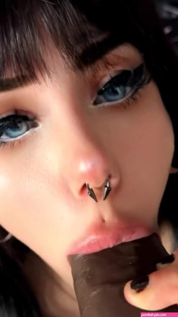 Goth BBC Dildo