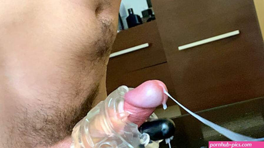 Verbal Man Moaning While Intense Hands Free Orgasm