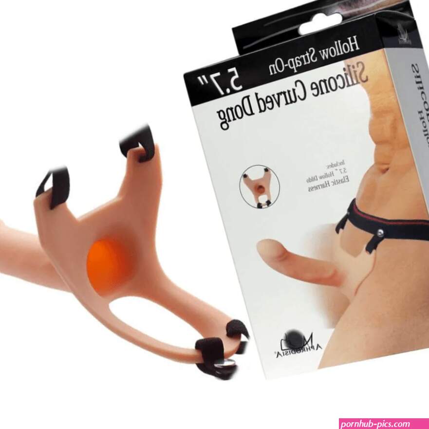 Hollow Haven Curved Hollow Strap-On 14cm