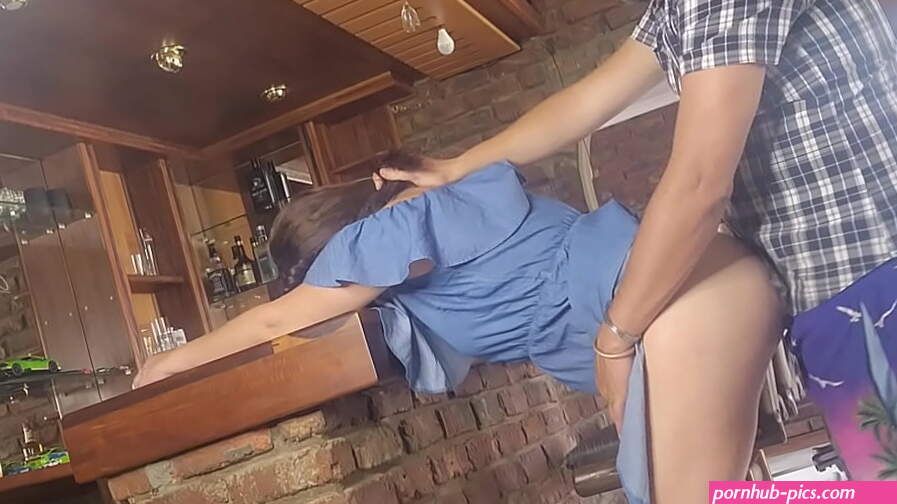 Sexy milf lifts up her dress so i can fuck her