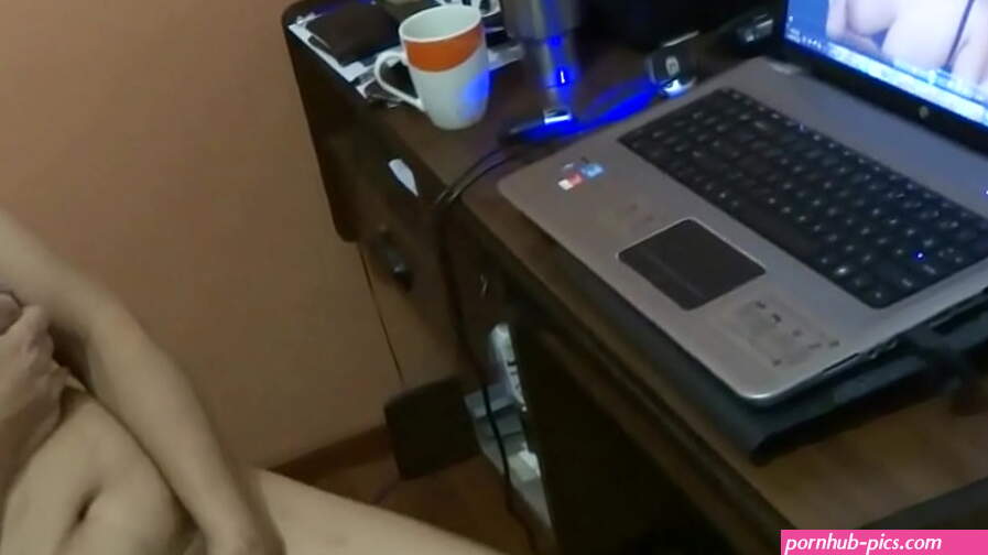 My horny wife masturbates while watching porn she adores fingering herself watching well-endowed young males and beautiful women having sex very slutty Venezuelan mother