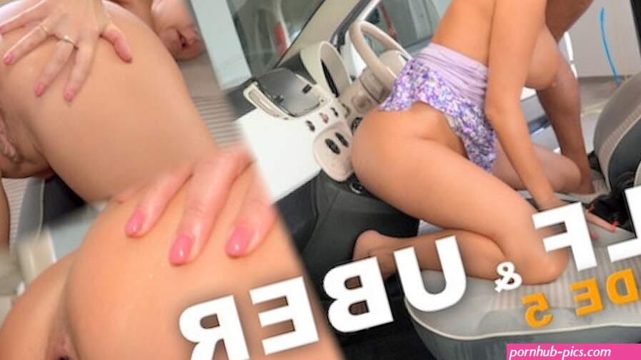 Uber Ride Turned Wild: MILF Fucks Driver While Mastering the Gear Stick!