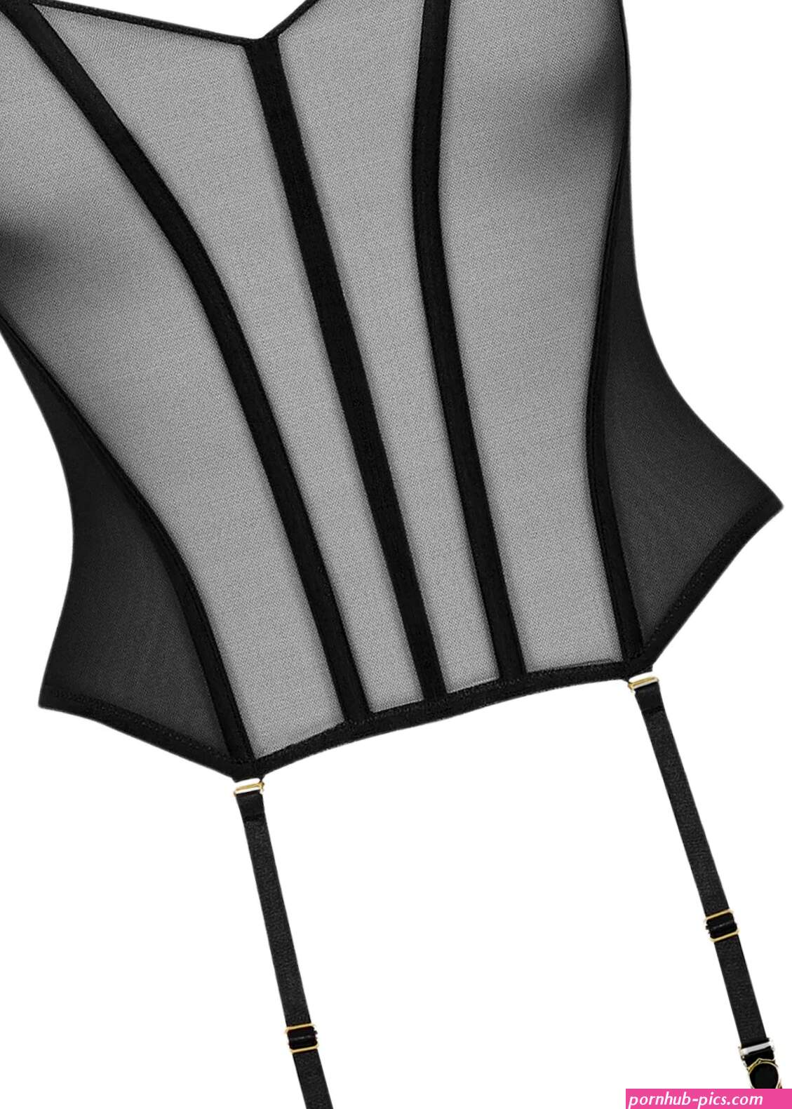 Maison Close LAmoureuse Corset Black