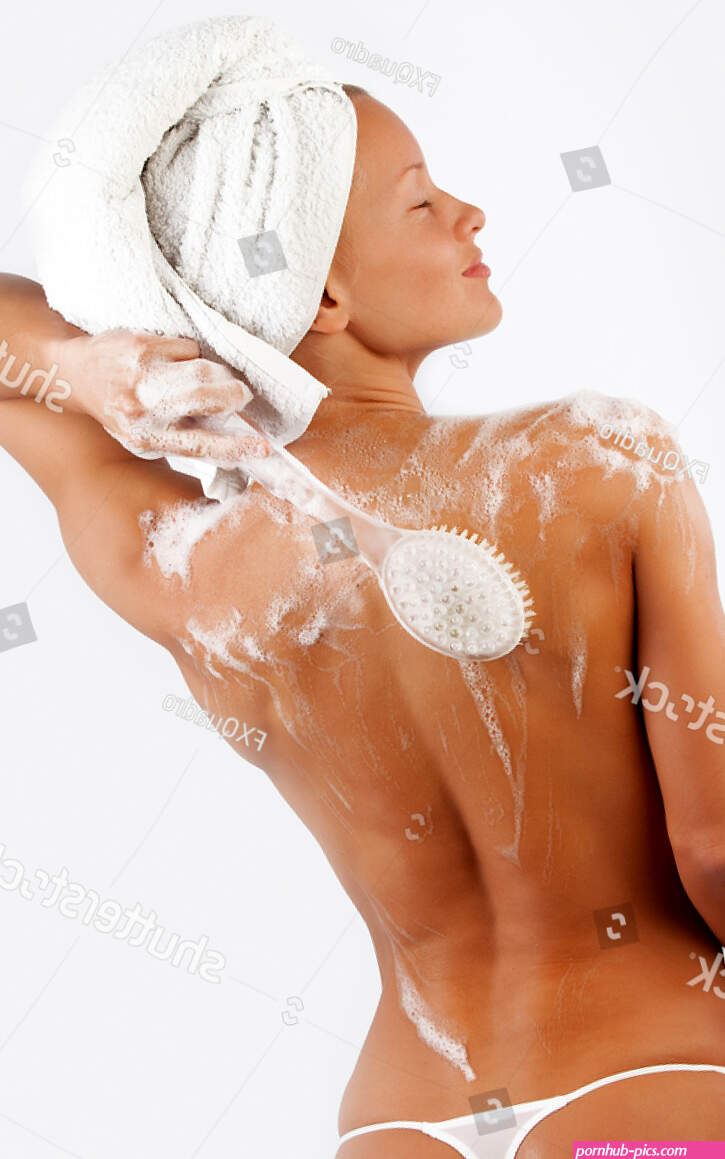 Portrait Beautiful Sexy Woman Taking Shower Stock Photo 38005234