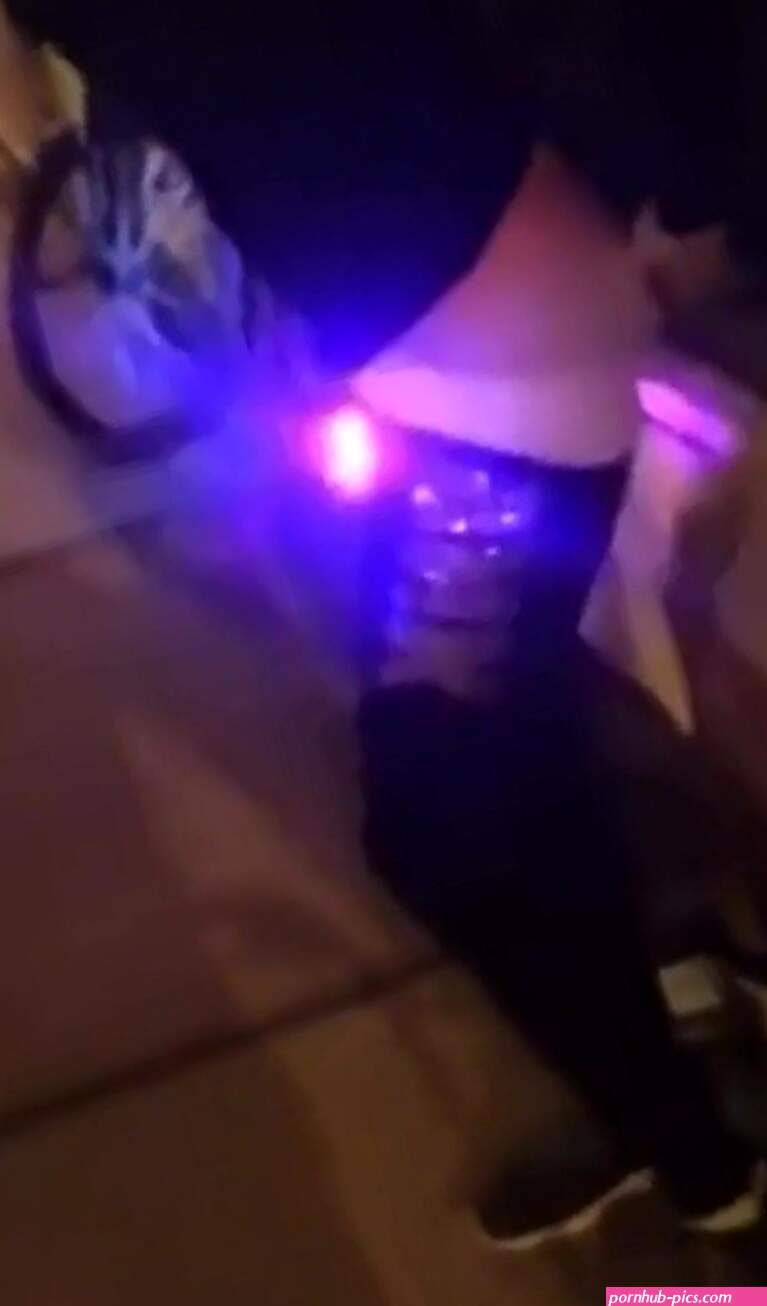 Fucking a stranger in public at night