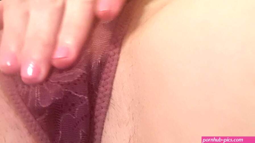 White Tight Pussy Masturbation with Glass Dildo Close up